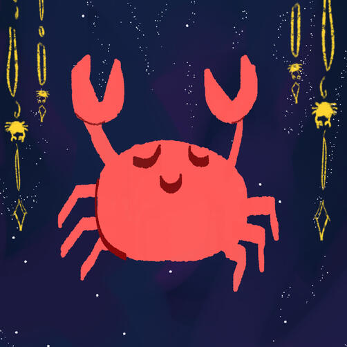 A cute Crab! Welcome to my Carrd